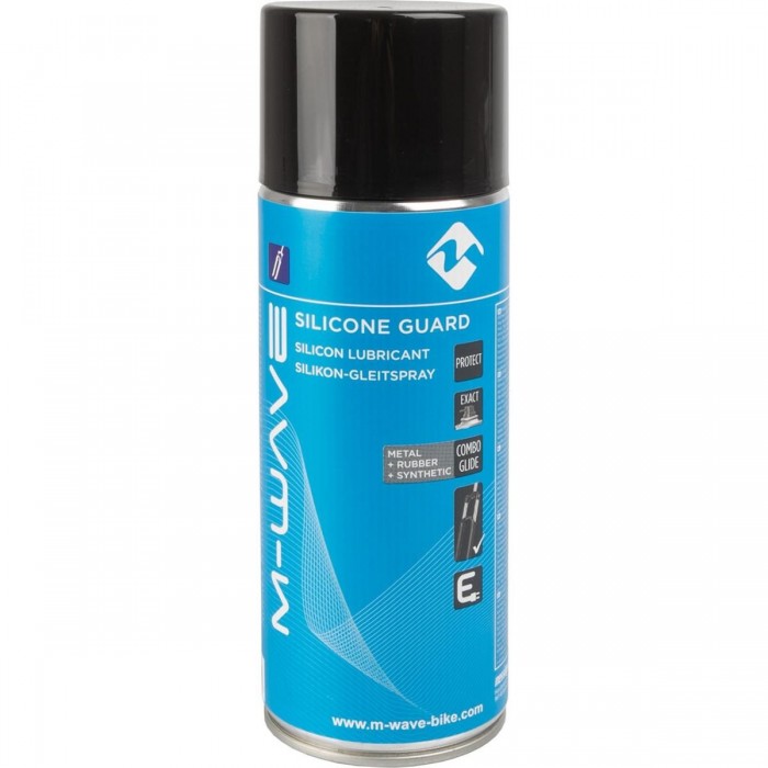 M-WAVE Silicone Guard 400ml - Mattes Silikonspray für Kunststoff und Gummi - 1