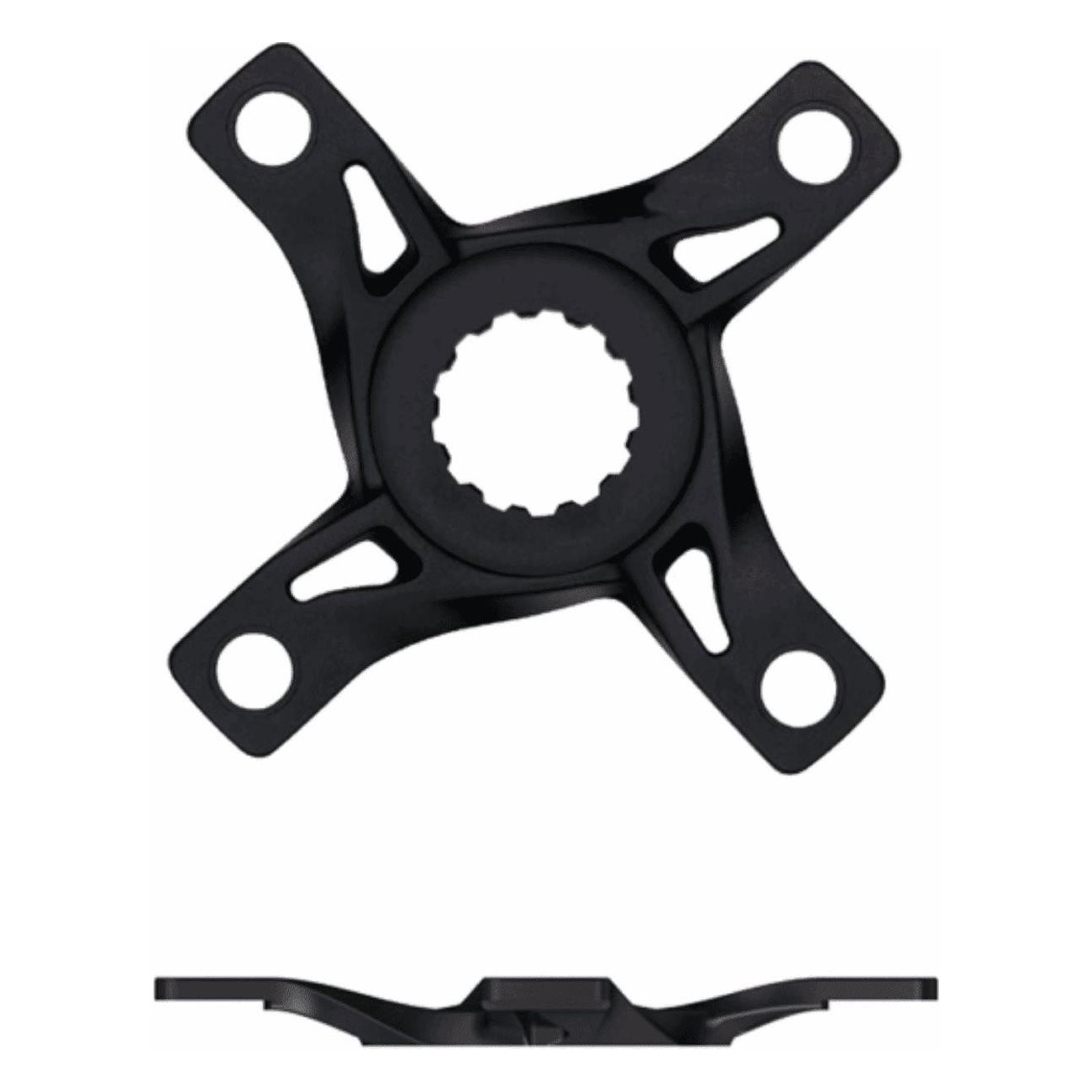 Spider Bosch Gen3 BCD104 de Aluminio Forjado AL6061 Anodizado Negro - 1