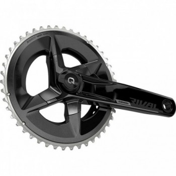 Guarnitura SRAM Quarq Rival AXS 175mm 48-35T con Misuratore di Potenza, Senza Movimento Centrale DUB - 2 - Guarnitura - 07108458