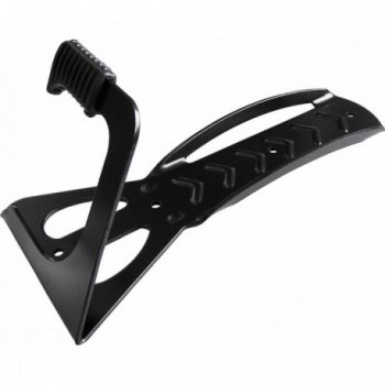 Foldable Wall-Mounted Bike Hook in Black Metal - Space-Saving Support - 1