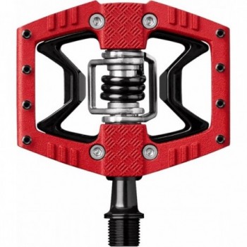 Pedales Crankbrothers Double Shot 3 Rojo/Negro - Doble Función MTB y Ciudad - 1