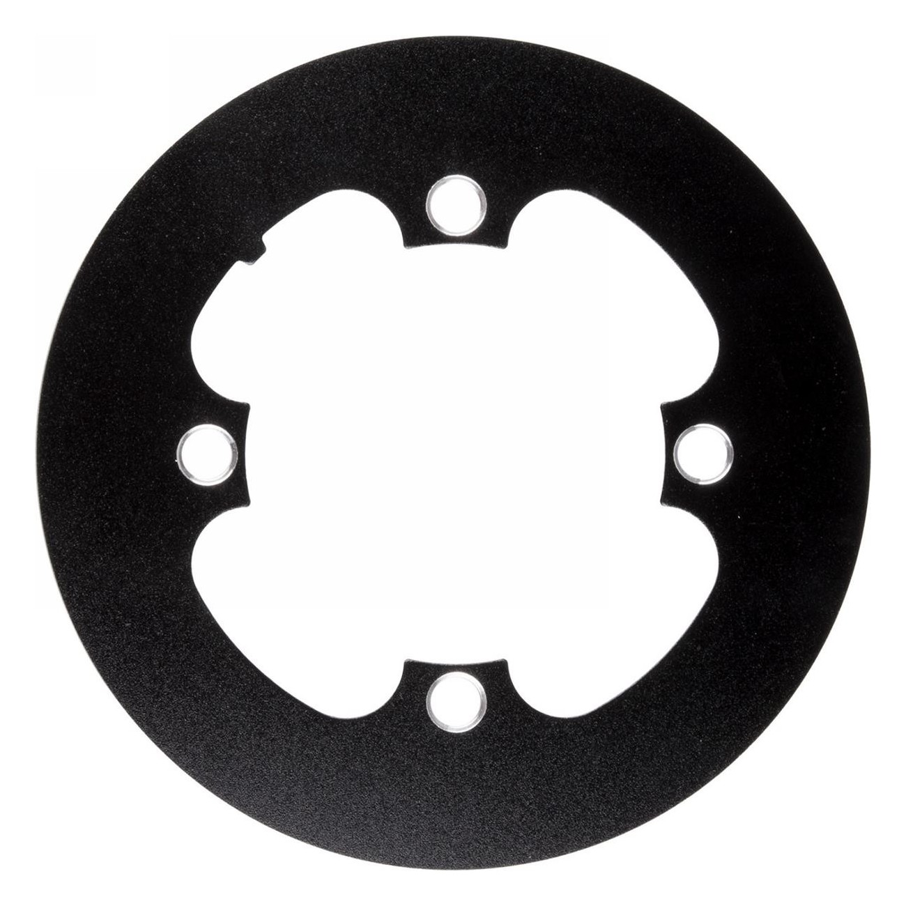 Black Anodized Aluminum Chain Guard 104mm 40 Teeth MV - 1