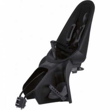 Seggiolino Posteriore Qibbel Air Nero per Bicicletta - Telaio fino a 22 kg, Leggero ed Ergonomico - 1 - Seggiolini - 87128644395