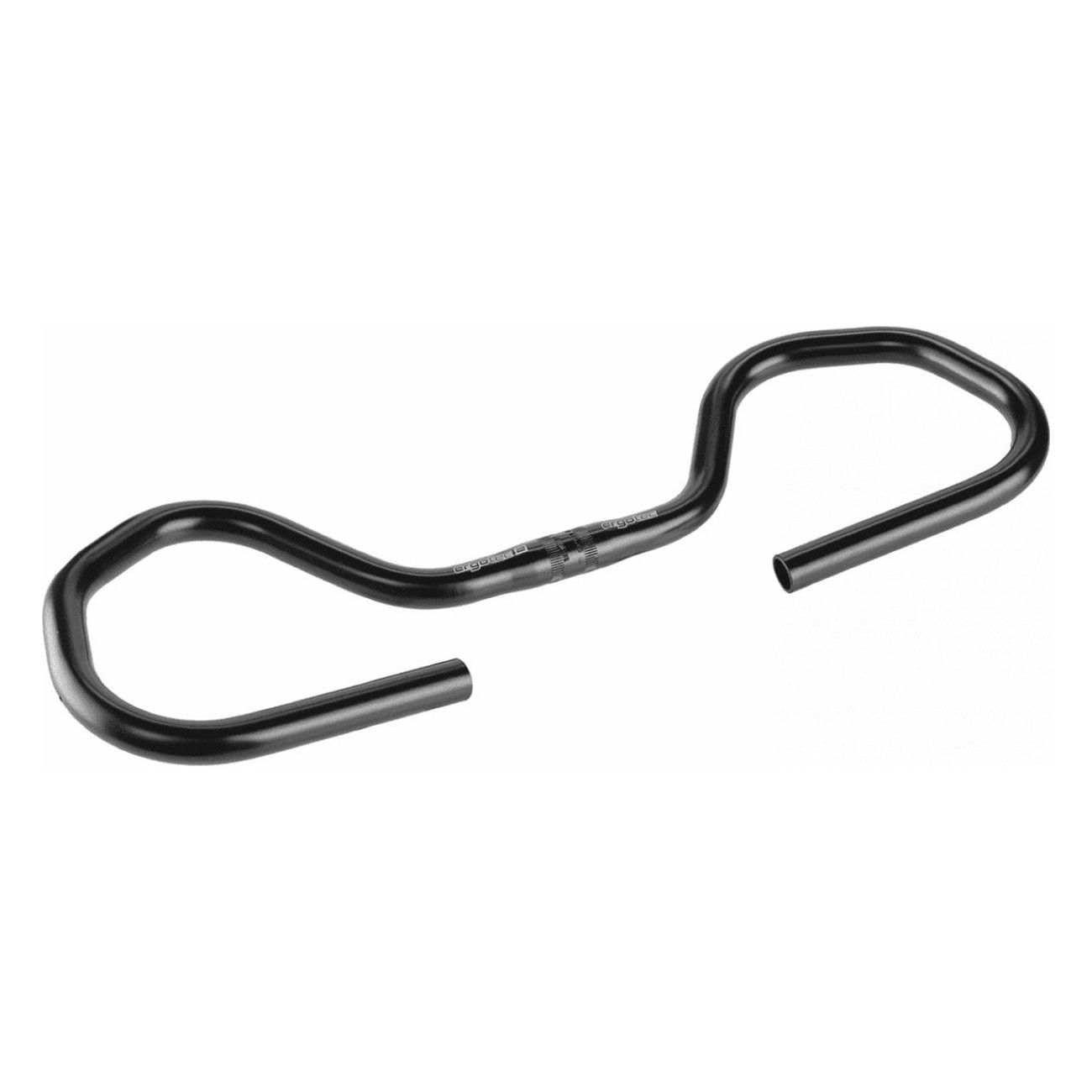 Guidon en Aluminium Noir Anodisé pour Vélo de Ville 25.4mm - 565mm - 1