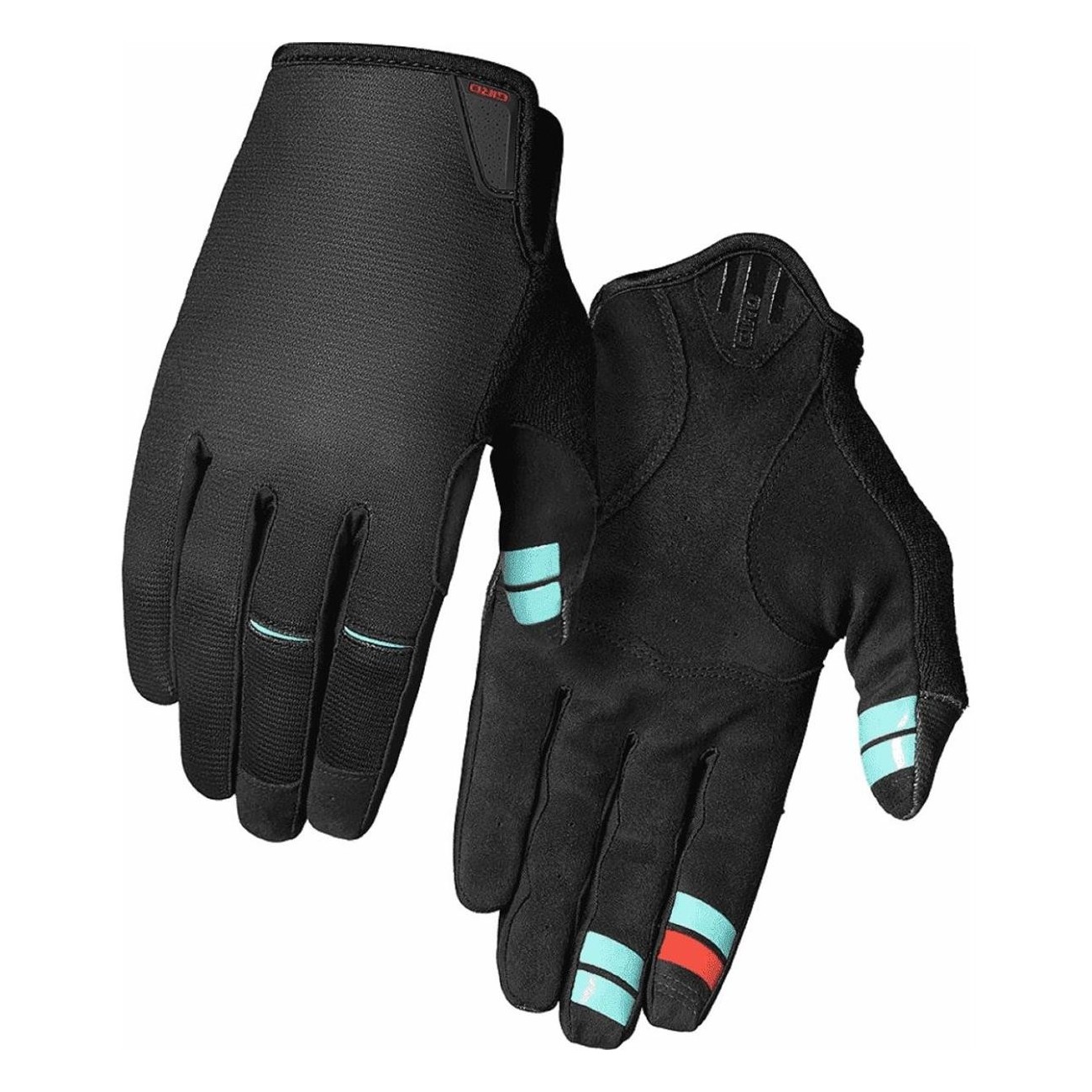 Guantes Largos DND 2022 Negro/Azul XL Verano para Ciclismo - 1