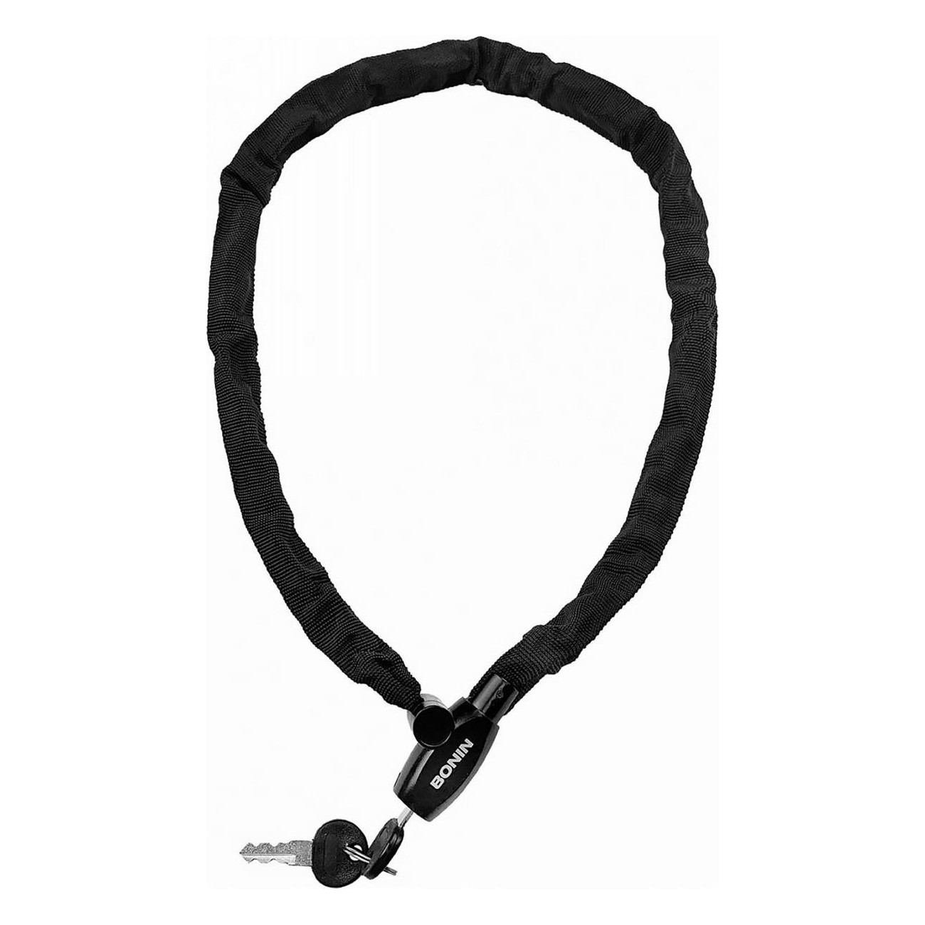 BONIN Chain Lock Ø 4x900 mm with Black Fabric Cover for Security - 1