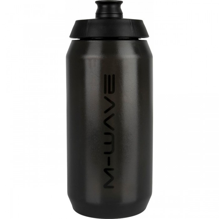 M-Wave PBO 550 ml Plastic Water Bottle Black and Transparent - 1