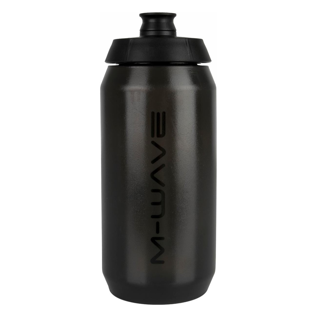 M-Wave PBO 550 ml Plastic Water Bottle Black and Transparent - 1