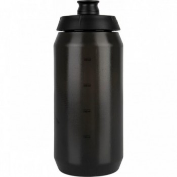 M-Wave PBO 550 ml Plastic Water Bottle Black and Transparent - 2