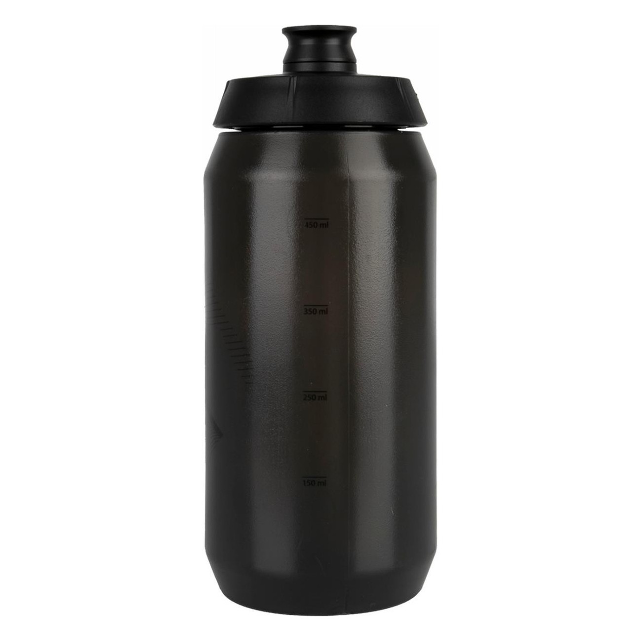 M-Wave PBO 550 ml Plastic Water Bottle Black and Transparent - 2