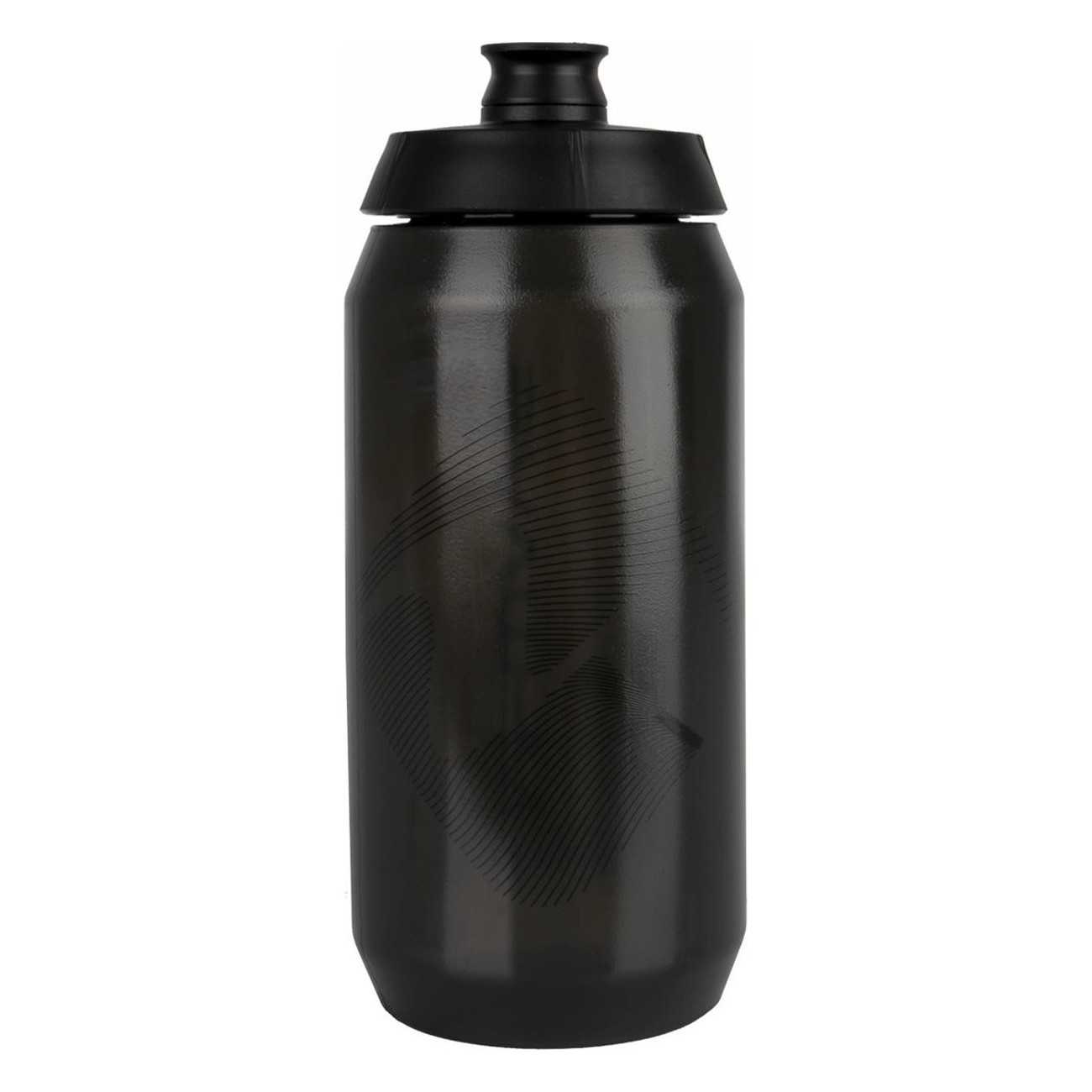 M-Wave PBO 550 ml Plastic Water Bottle Black and Transparent - 3