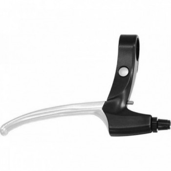 Coppia Leve Freno V-Brake 4 Dita in Alluminio Nero/Silver - Meccaniche e Resistenti - 1 - Pinze e comandi - 8051772129163