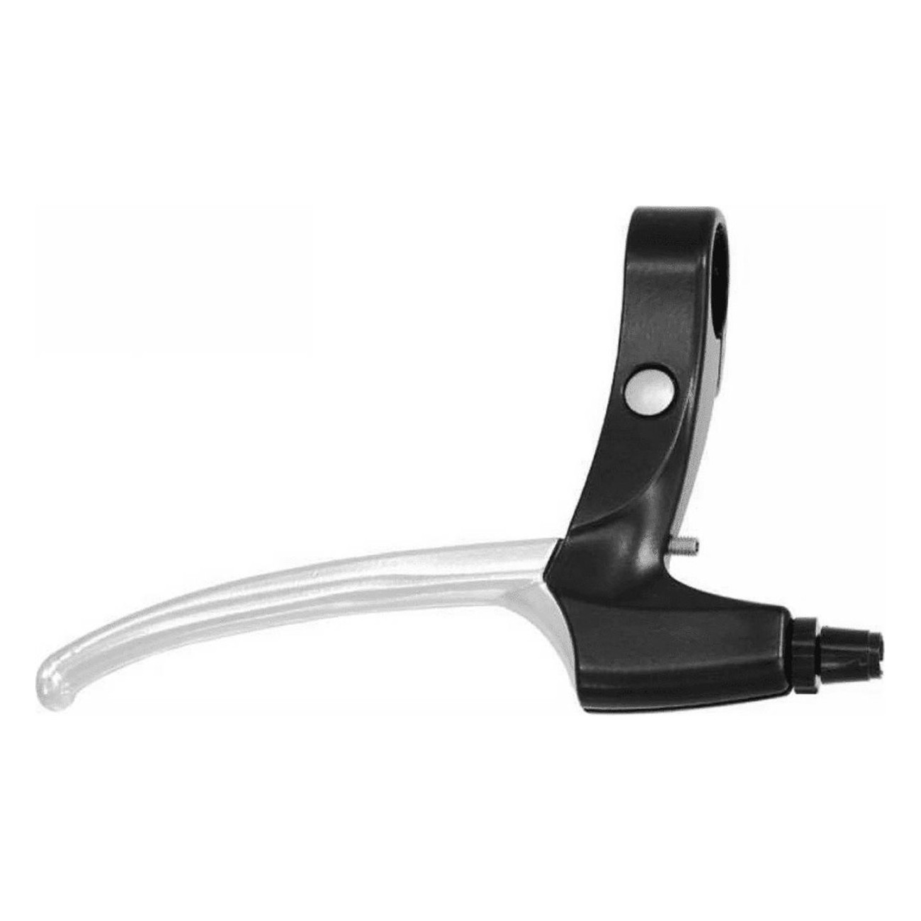 Coppia Leve Freno V-Brake 4 Dita in Alluminio Nero/Silver - Meccaniche e Resistenti - 1 - Pinze e comandi - 8051772129163