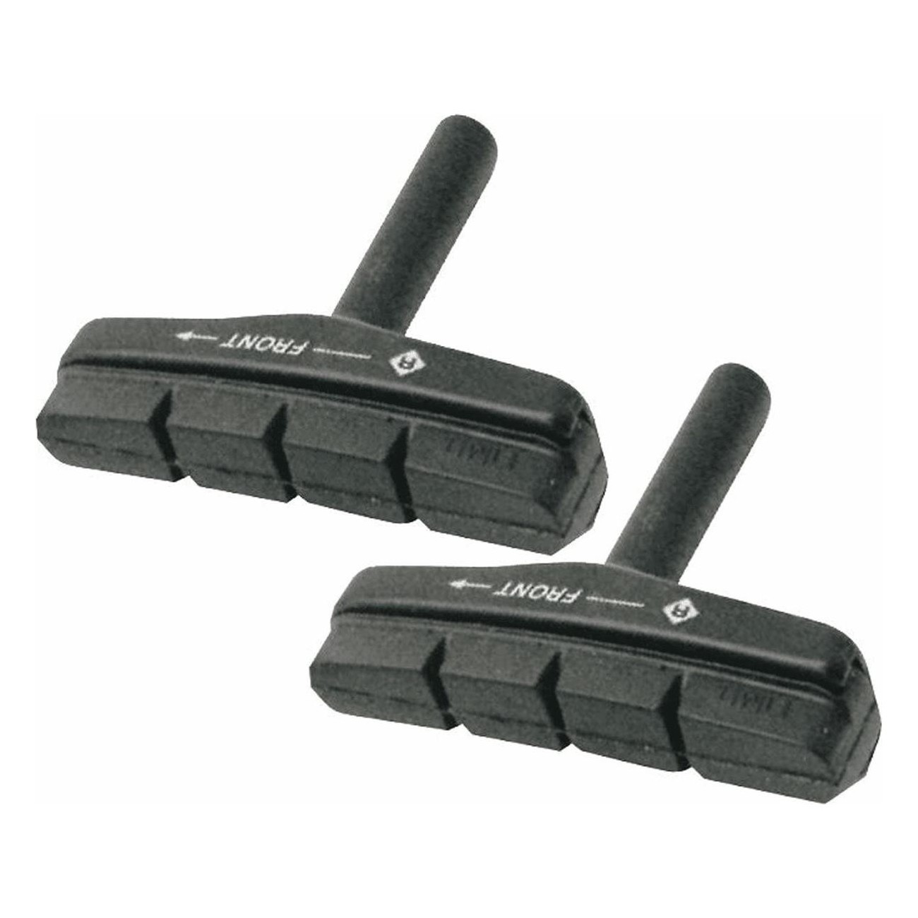 Cyclocross Cantilever Brake Pads 54mm Black Aluminum ASHIMA - 1