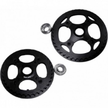 BAFANG CW B1.21 44T Black Flat Chainring for Efficient Transmission - 1