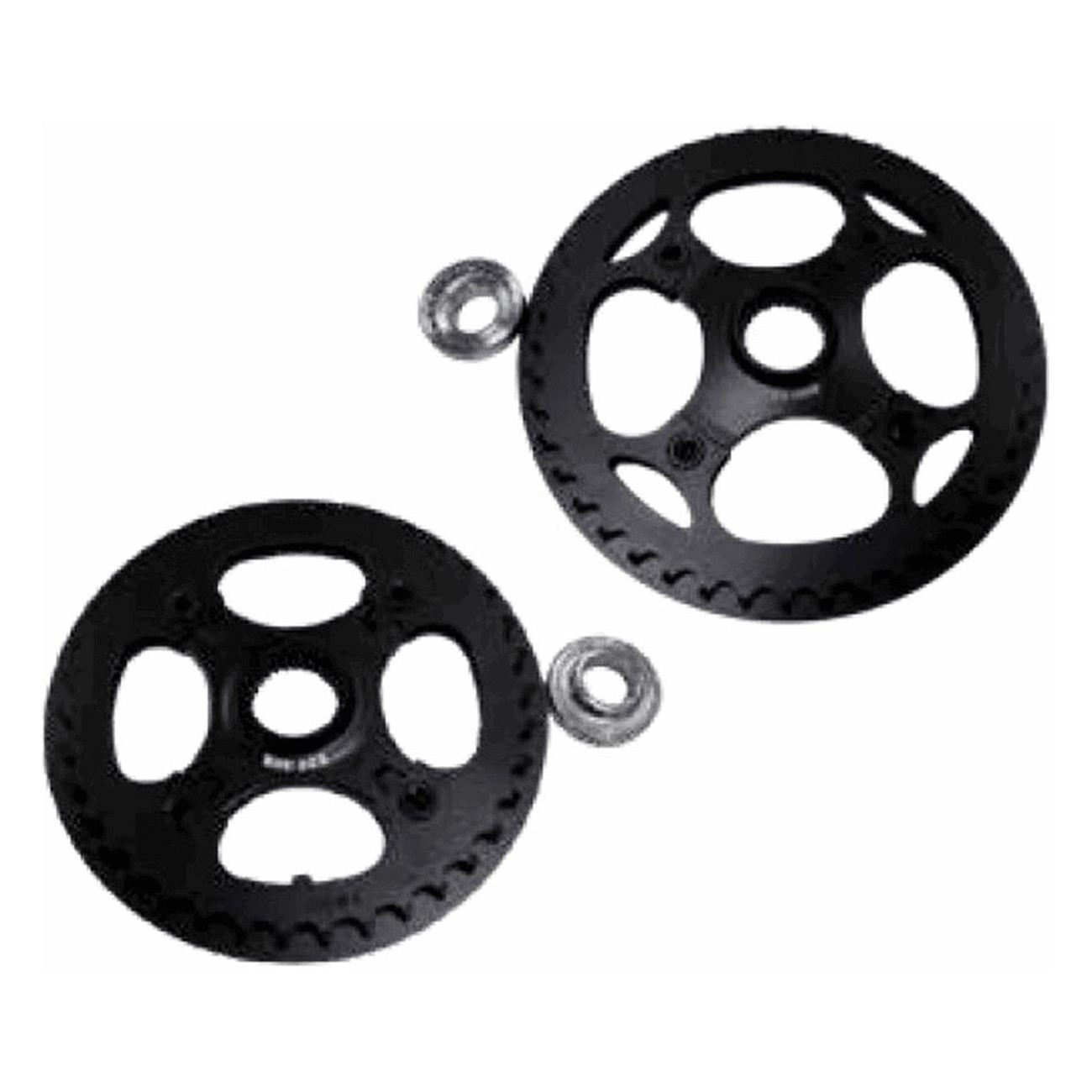 BAFANG CW B1.21 44T Black Flat Chainring for Efficient Transmission - 1