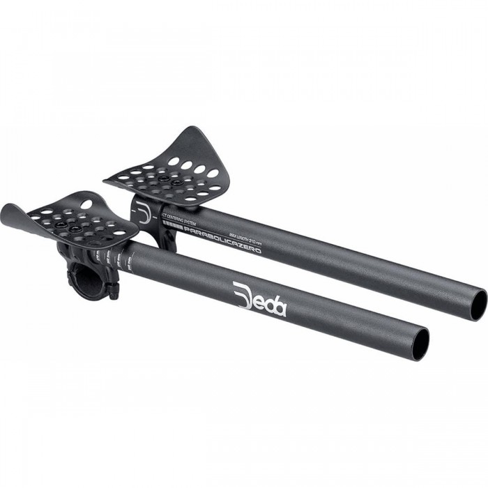 DEDA Parabolische Zero Aluminium Verlängerung Schwarz 31,7x310mm - 1