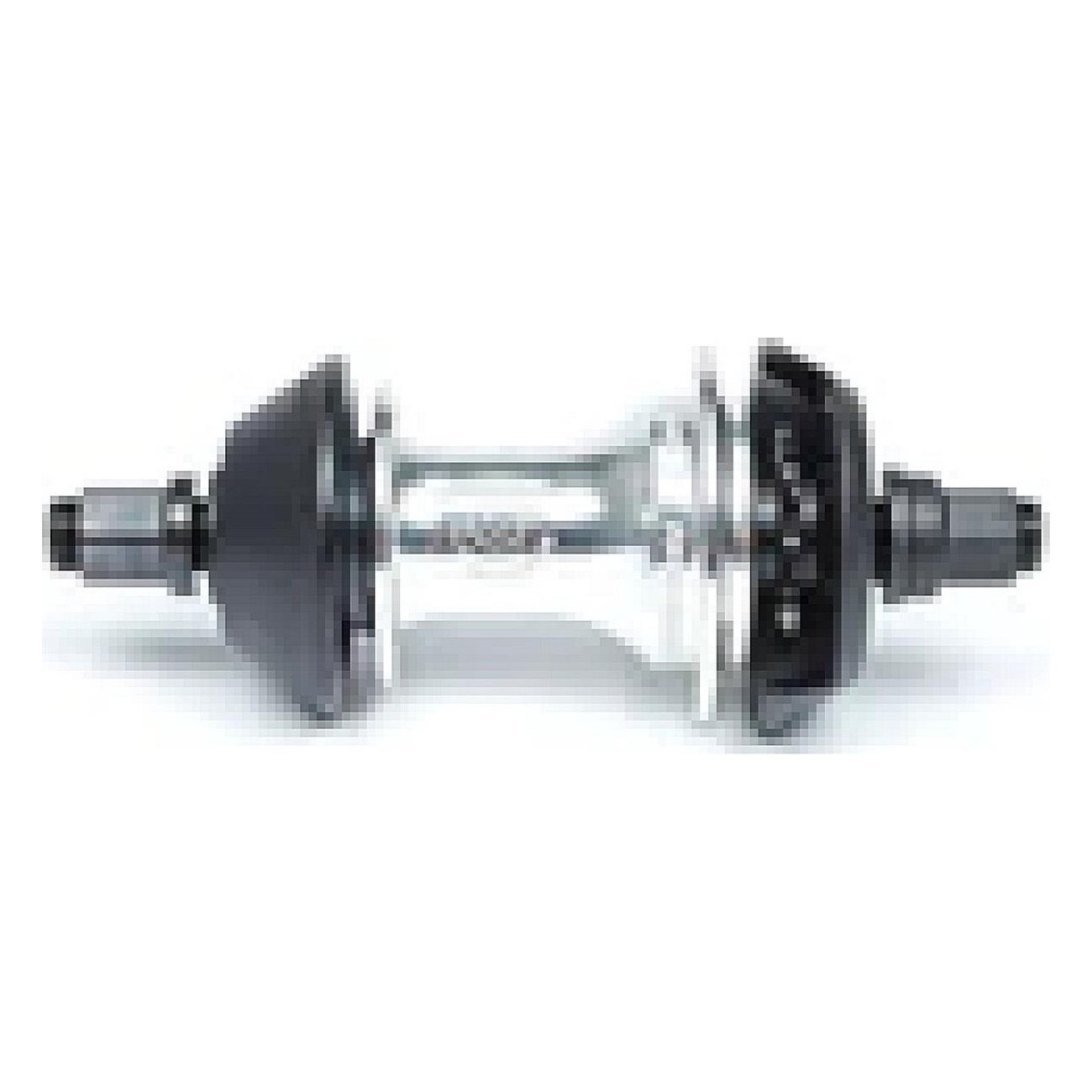 Revolution RHD Glossy Hub with Hubcaps - Lightweight and Durable for Bike - 1