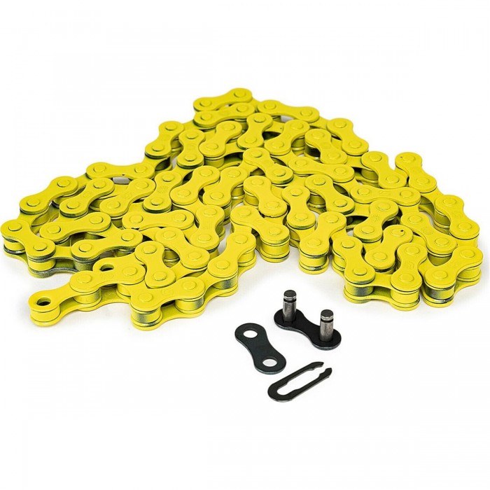 1/8' Salt Traction Chain Type 410 Yellow - Reliable and Durable Performance - 1