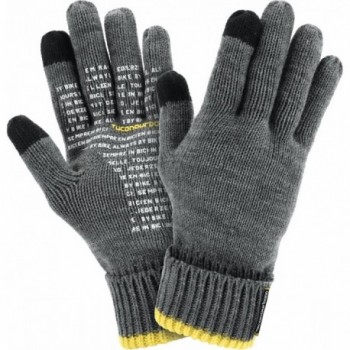 Urban Bike Glove Grey XL Waterproof with Removable Mitten - 1