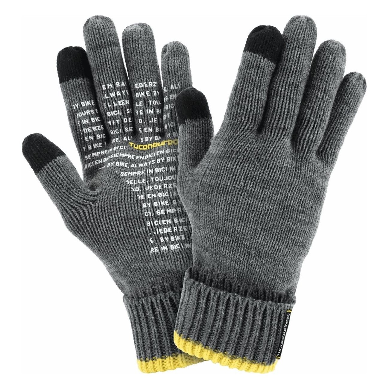 Urban Bike Glove Grey XL Waterproof with Removable Mitten - 1