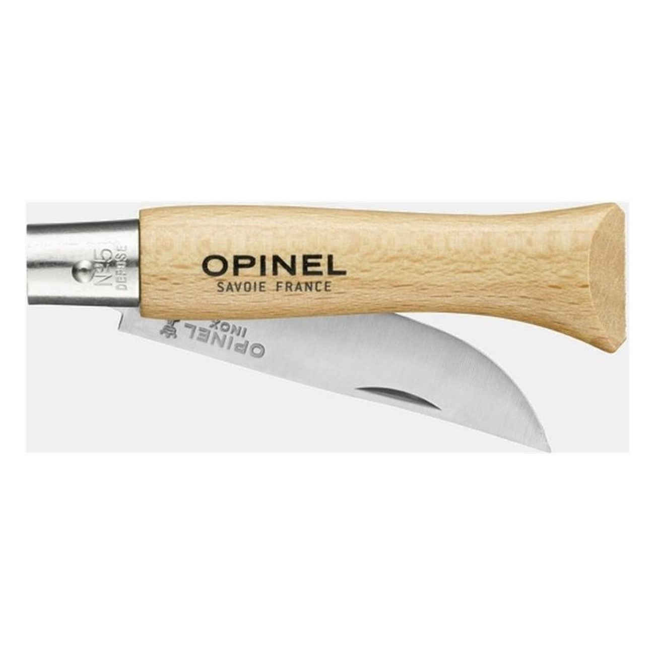 Set of 12 Opinel Viroblock N.5 Inox Knives with 6 cm Blade - 3