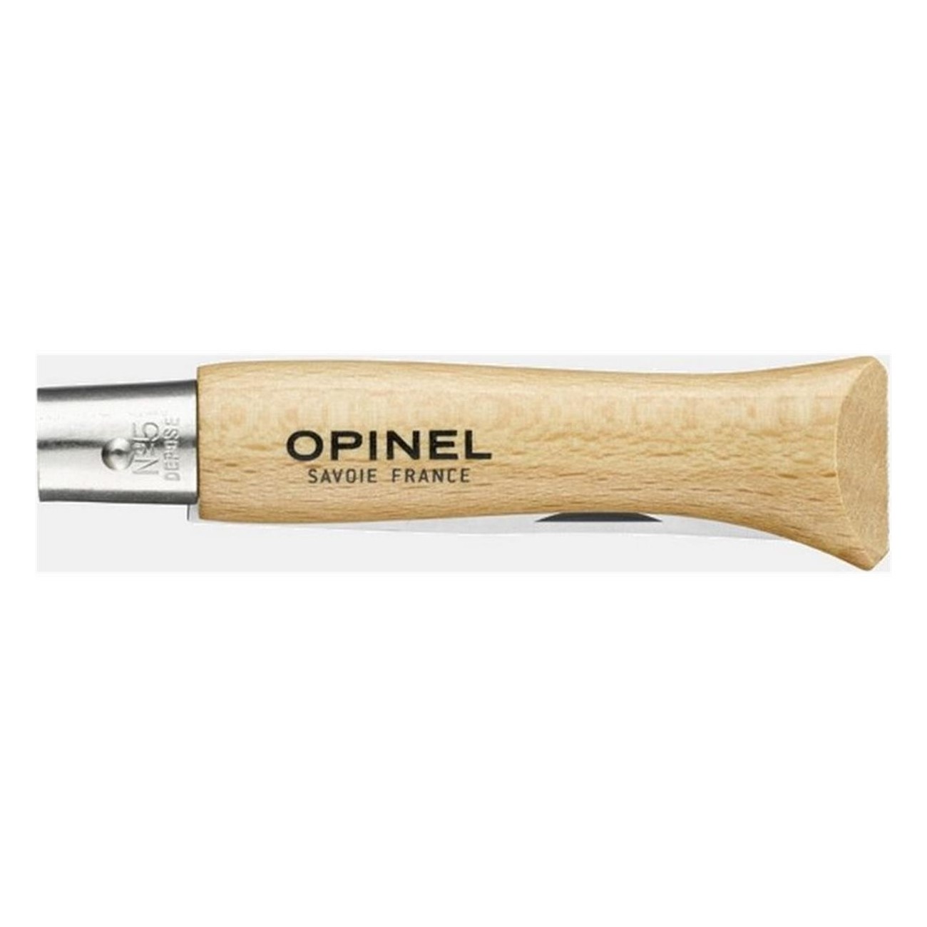 Set of 12 Opinel Viroblock N.5 Inox Knives with 6 cm Blade - 4