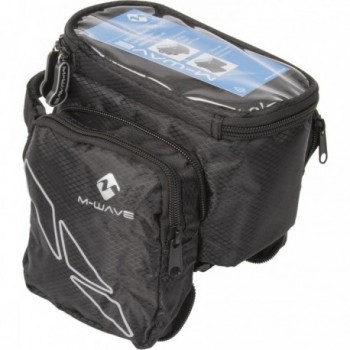 Bolsa para Tubo Superior Bici M-Wave Rotterdam Top SB 2.3L con Scomparto Táctil - 2