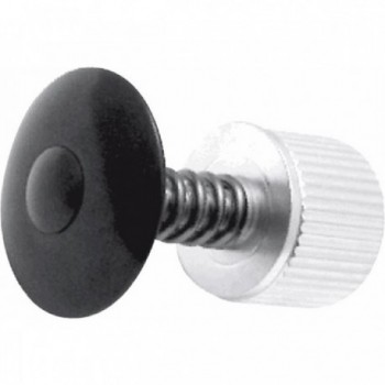 Bouchon de Serrage de Direction XON en Aluminium Noir 31,8mm avec Vis M6x30mm - 1