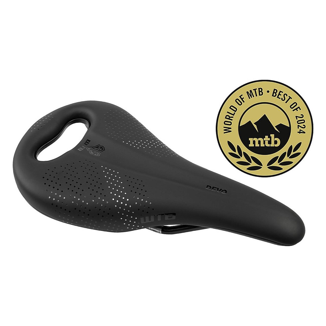 Devo Pickup Cromoly Medium Saddle for eBike with Innovative Rear Handle - 1