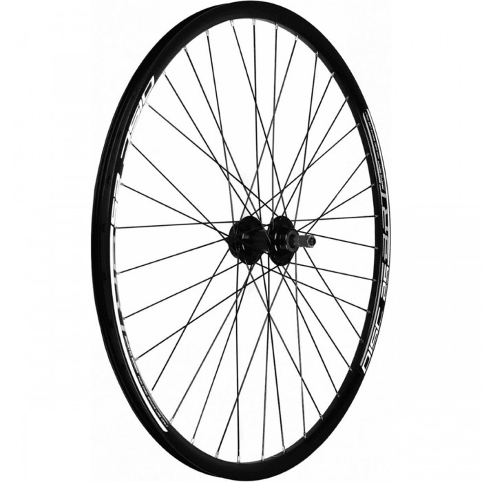 27.5' Rear MTB Wheel in Aluminum with 6-Hole Disc, 7/8V Thread - 1