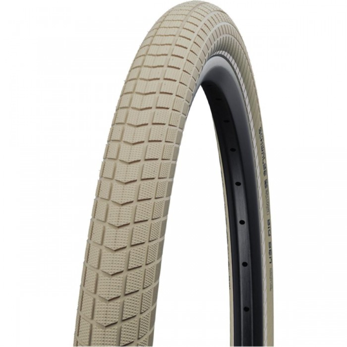 700x38 Big Ben Acti Line Cream Tire with Reflex for City Comfort and Safety - 1