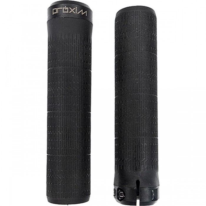 Proxim Cush Grips 30mm Black - Superior Comfort and Performance for Bicycles - 1