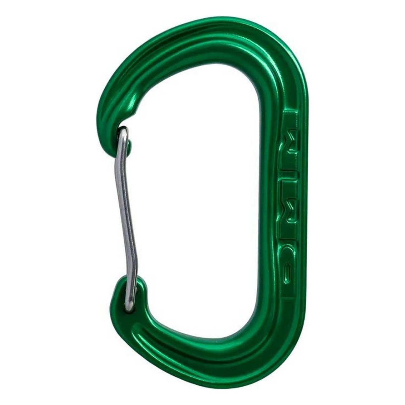 XSRE Wire Green Carabiner 9g - Innovative Lightweight Offset Oval Wiregate - 1