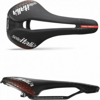 Flite Boost Pro Team Superflow Saddle Black 135x250mm, 165g, Fibra Tek - 1