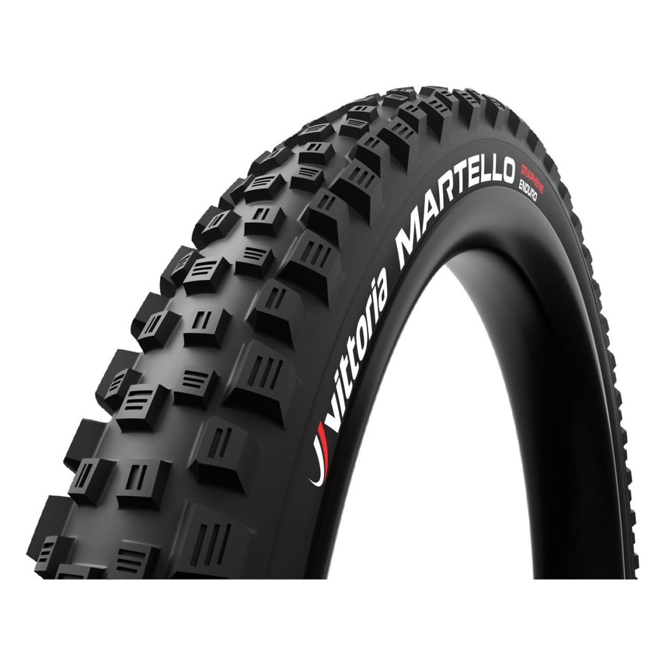 27.5x2.80 Martello Graphene 2.0 Folding Tire Black 120 TPI with Square Knobs - 1