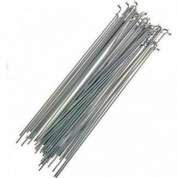 Rayos Merritt 180mm Plata - Paquete de 40 Piezas para Ciclismo - 1