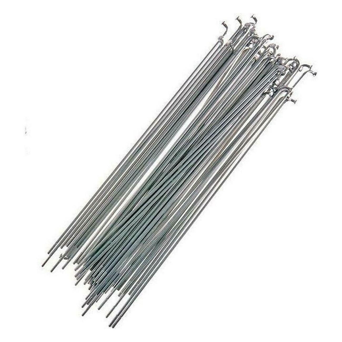 Rayos Merritt 180mm Plata - Paquete de 40 Piezas para Ciclismo - 1