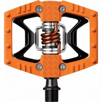 Pedales CRANKBROTHERS Double Shot 2 Naranja/Negro para MTB y Ciudad - 2