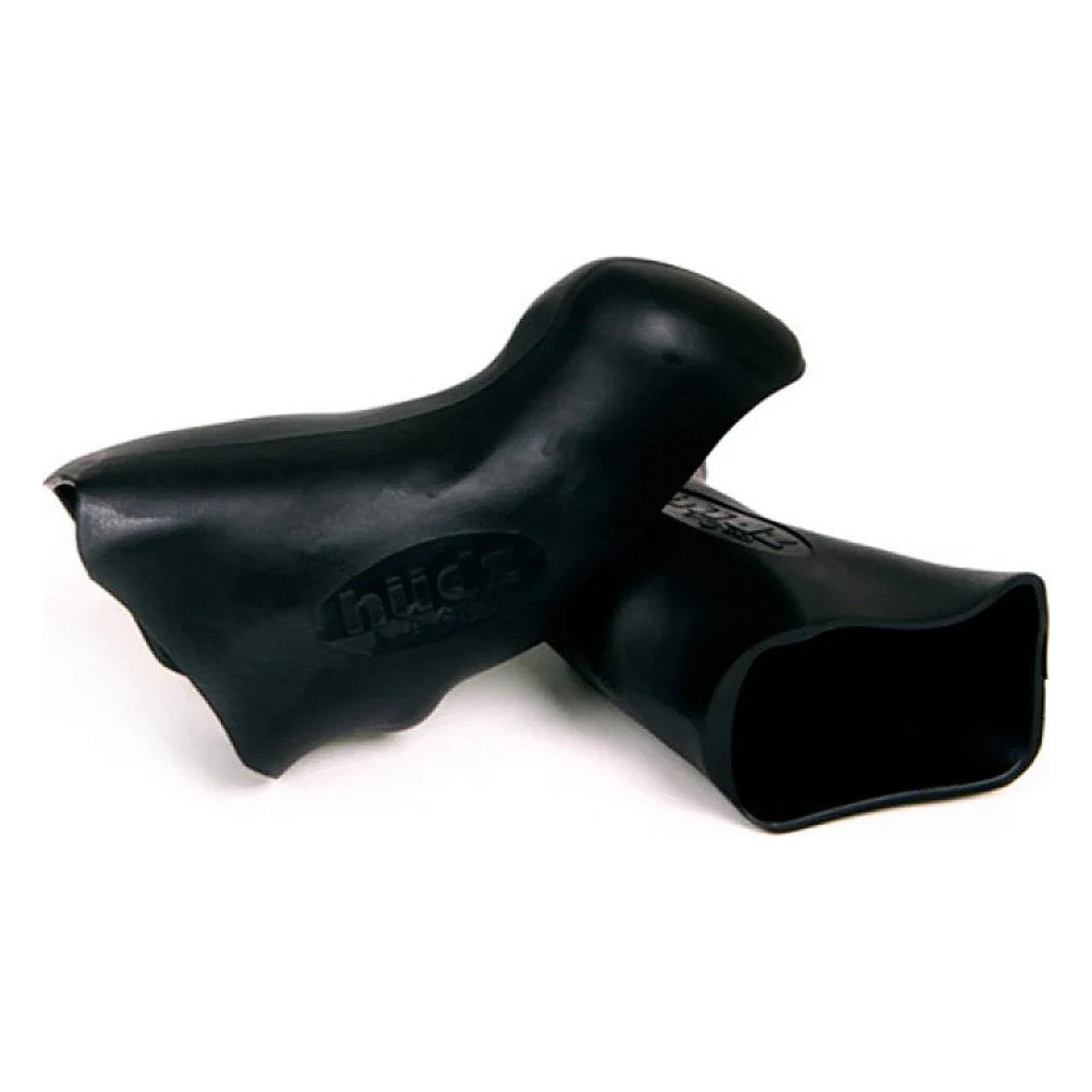 Puños de Goma Hüdz Negros para Palanca de Freno/Cambio Shimano Dura Ace Di2 7970 Medium - 1