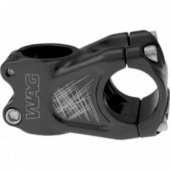 MTB Handlebar Stem 50mm 10° Black CNC Aluminum, Lightweight and Durable - 1