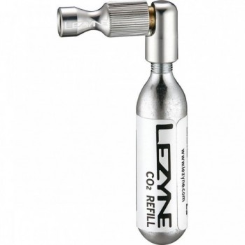 Pompe CO2 Lezyne Trigger Drive Argent avec Cartouche 16g - Gonflage Facile - 1