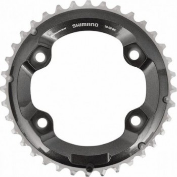 Shimano Deore XT 36T MTB Chainring 2x11V Black BCD 96mm - 1