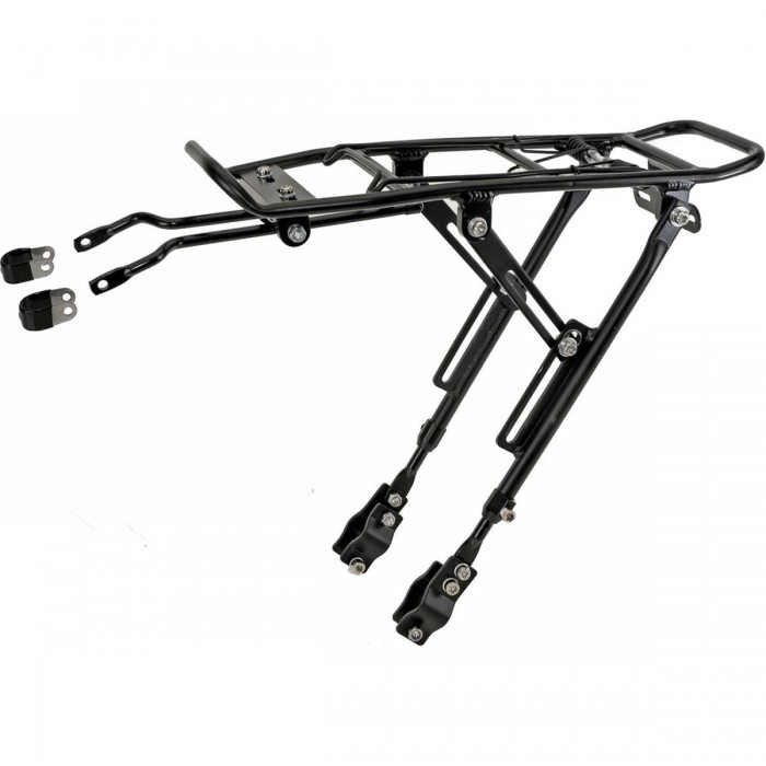 M-Wave One 4 All Universal Adjustable Bike Rack for 20-29' Disc Brake Bikes, Black - 1