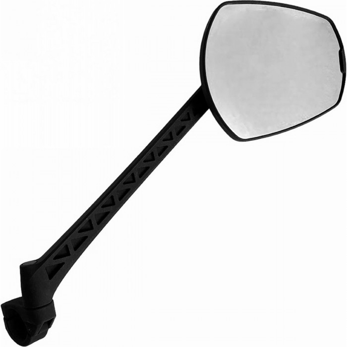 Miroir Convexe Espion E80 Droit pour Guidon 22-25.4 mm, Surface Extralarge - 1