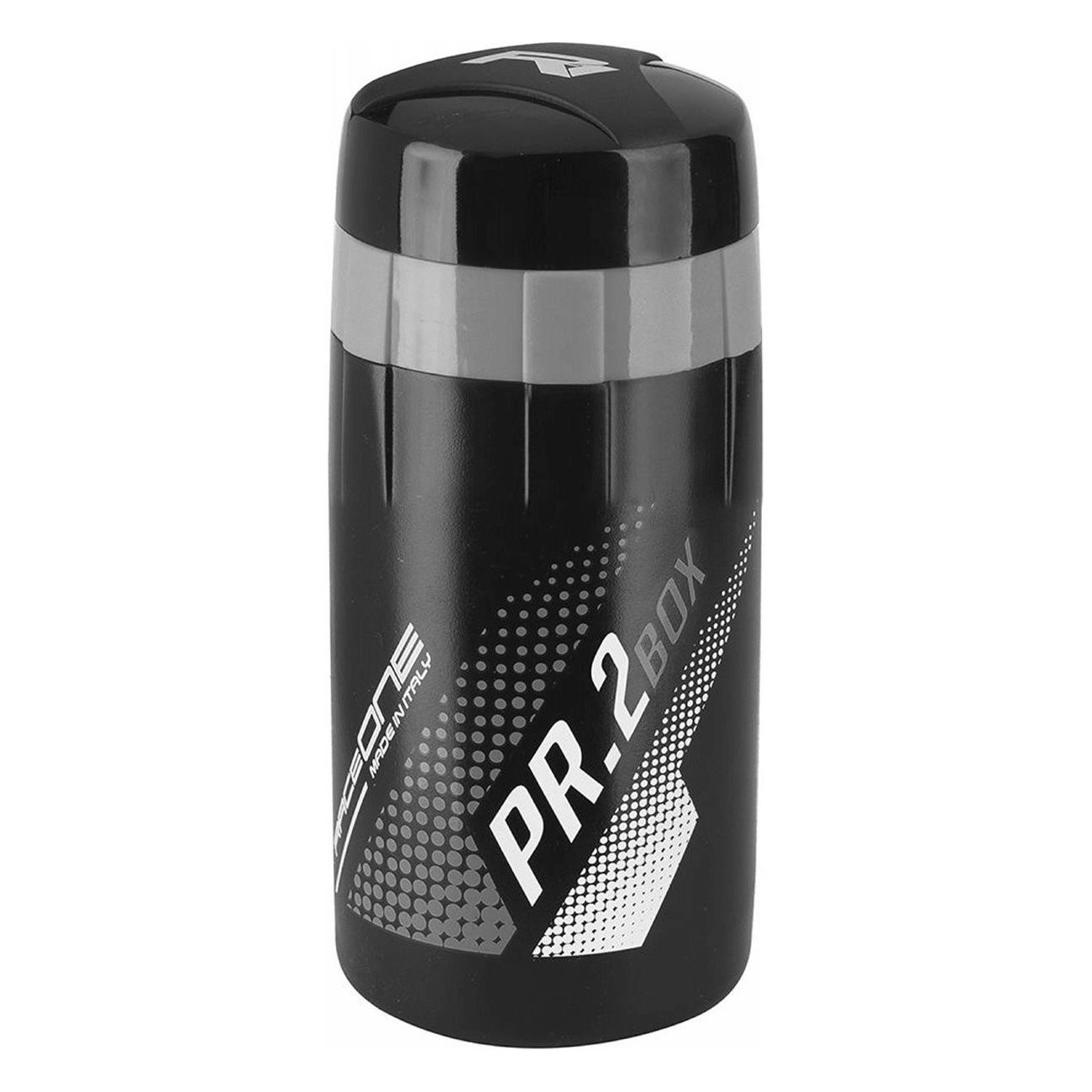 Portatodo 600ml Gris con Doble Compartimento RaceOne - Organiza con estilo - 1