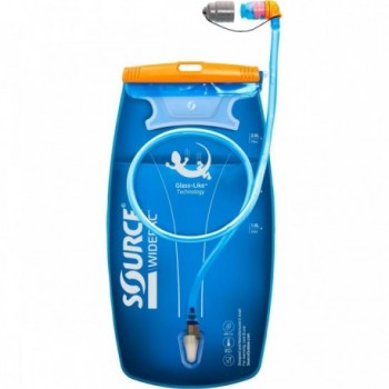 Sistema di Idratazione Source Widepac 2L Alpine Blue con Chiusura Widepac™ e Tecnologia Taste-Free™ - 1 - Sacca portaliquidi - 7