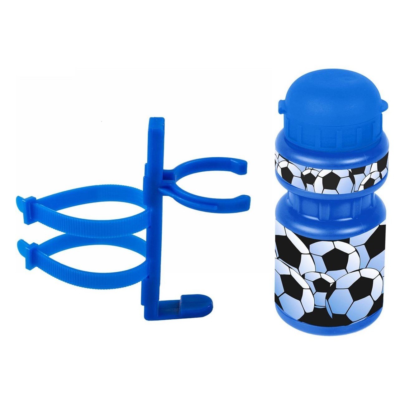 PBO 300 Soccer Baby Bottle Blue with Soccer Design - 1