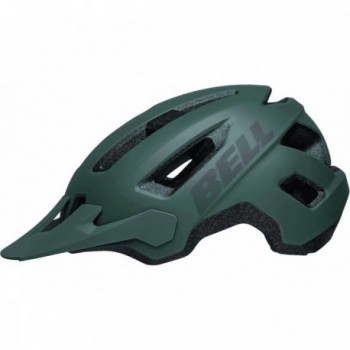 Mountainbike Helm Nomad 2 Mattgrün mit Ergo Fit System, Größe 50-57 cm - 1