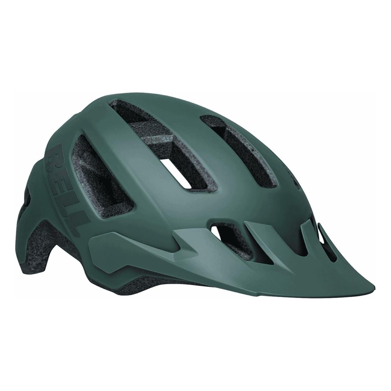 Mountainbike Helm Nomad 2 Mattgrün mit Ergo Fit System, Größe 50-57 cm - 3